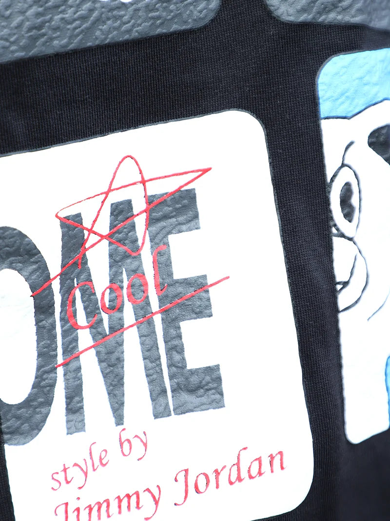 Lancaster Street Black Oversized Hoodie